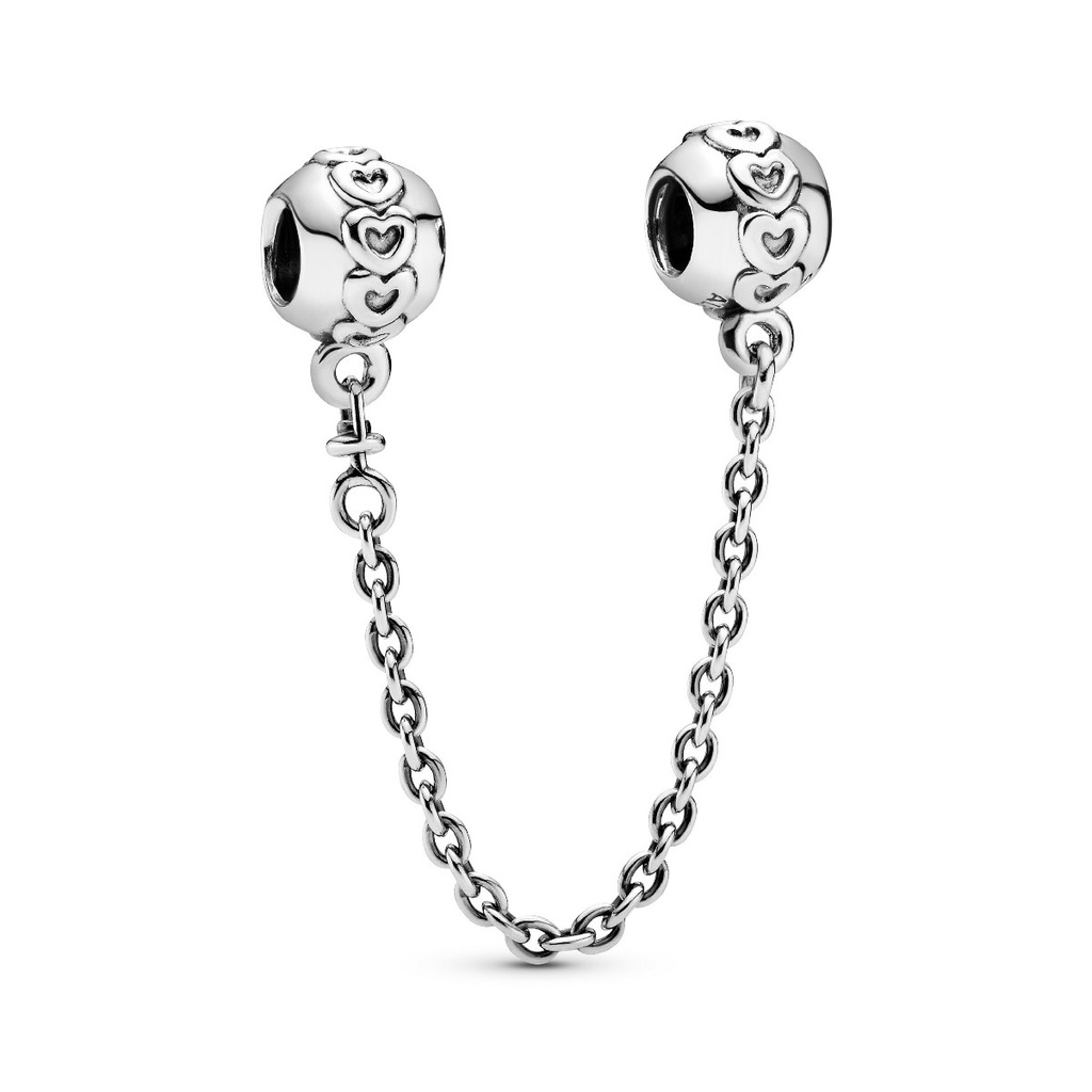 Cadena Seguridad Pandora Corazones 791088-05