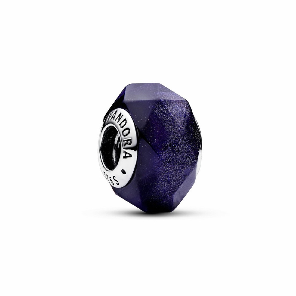 Charm Pandora Cristal Murano azul facetado 792984C00