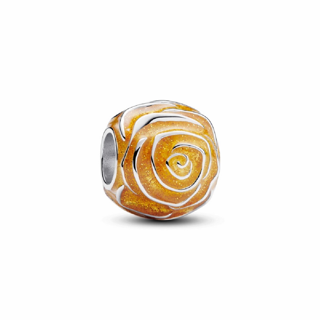 Charm Pandora Rosa Amarilla en Flor 793212C02
