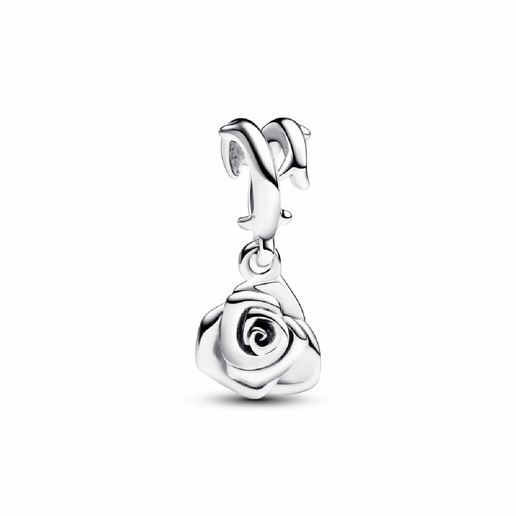 Charm Pandora colgante rosa en flor 793213C00