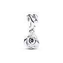 Charm Pandora colgante rosa en flor 793213C00