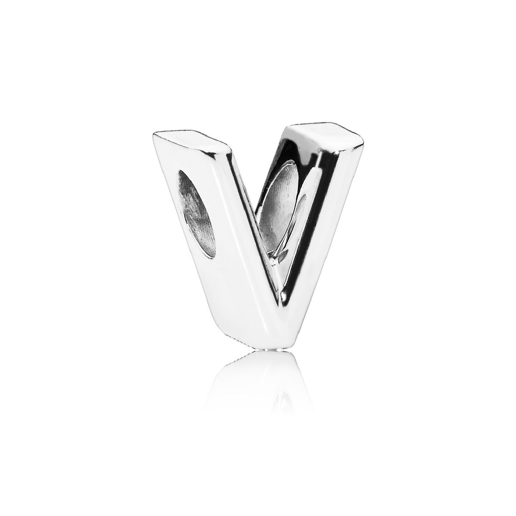 Charm Pandora Letra V 797476