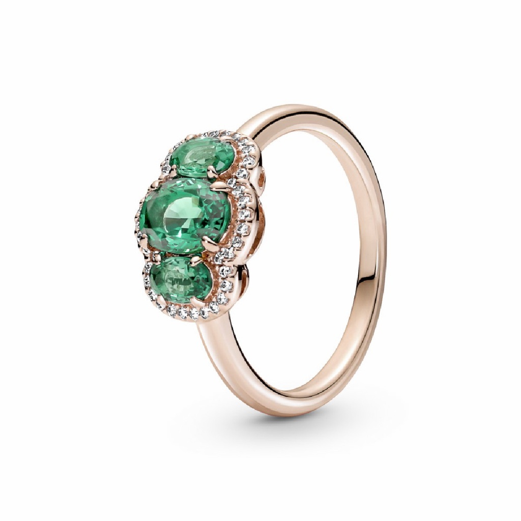 Anillo Pandora Vintage Rose Tres Piedras