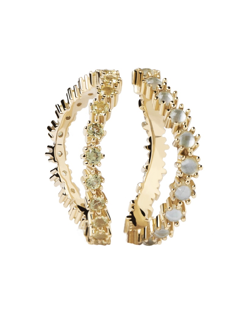 Anillo PdPaola Kara Gold AN01-640-16