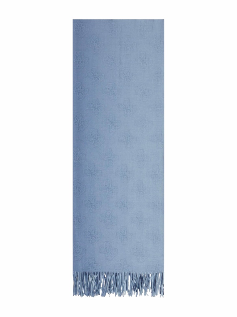 Bufanda Guess Logo 4G Azul AW5218POL03-BL