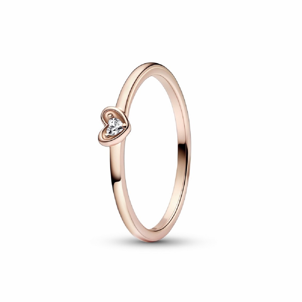 Anillo Pandora Corazón Radiante Rose