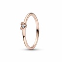 Anillo Pandora Corazón Radiante Rose