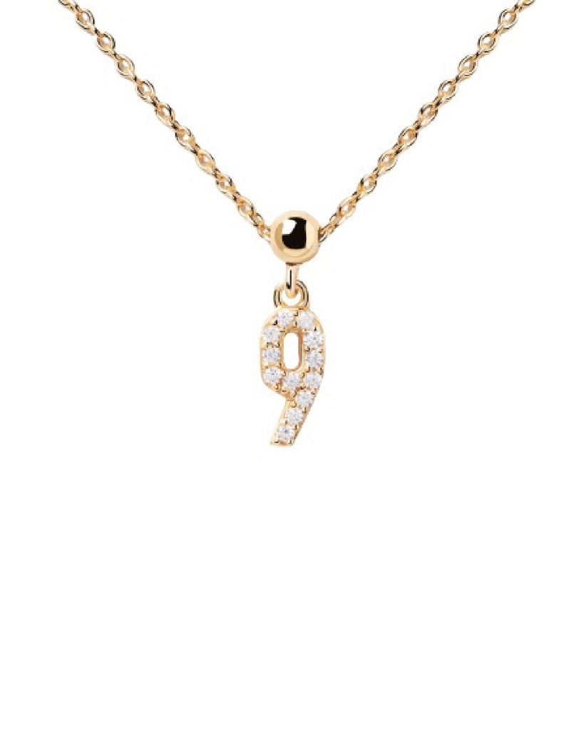 Charm PDPaola Plata y Baño Oro con Circonitas CH01-001-U