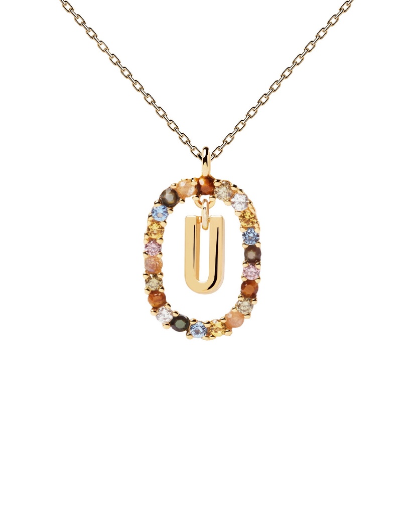 Collar PDPaola Letra U CO01-280-U
