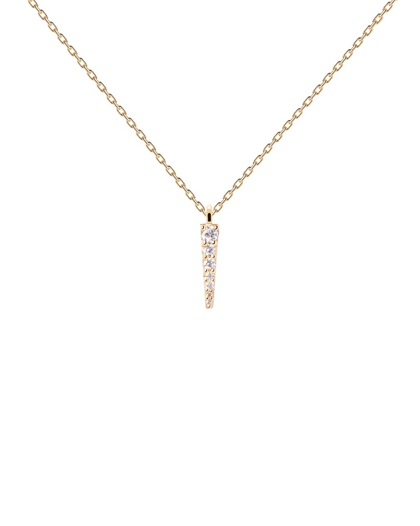 Collar PDPaola Peak Gold Necklace CO01-478-U