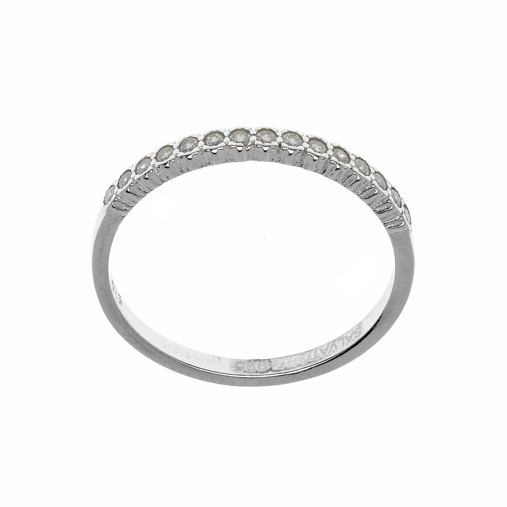 Anillo Salvatore Plata Circonitas Infinitas