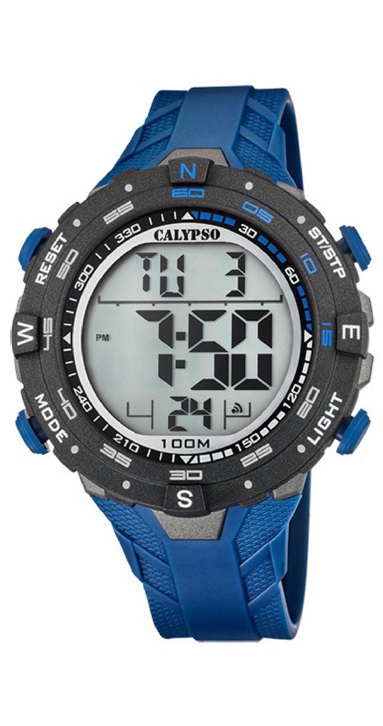 Reloj Calypso Hombre X-Trem Digital Caucho Azul K5838/3