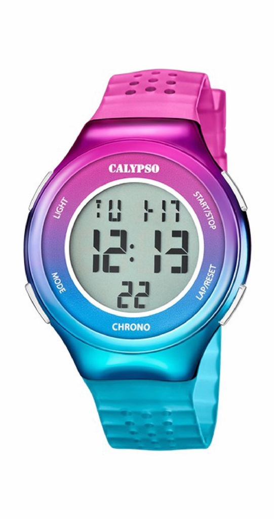 Reloj Calypso Mujer Digital Correa y Esfera Rosa/Azul K5841/1