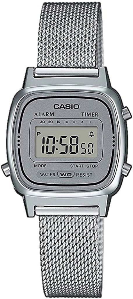 Reloj Casio Vintage Mujer Acero Inoxidable LA670WEM-7EF