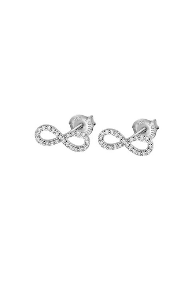 Pendientes Lotus Silver Trendy Infinito Plata y Circonitas LP1253-4/1