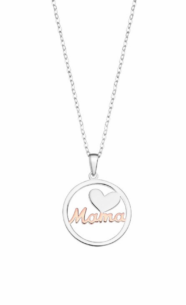 Collar Lotus Silver Mujer Mama Bicolor LP3404-1/1