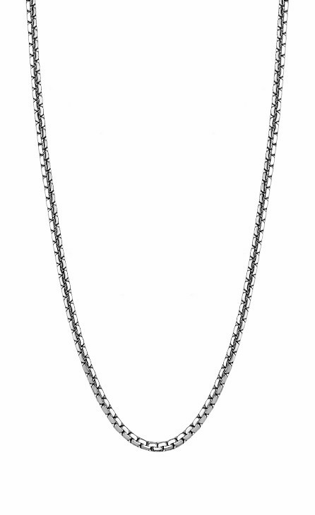 Collar Lotus Hombre de acero inoxidable