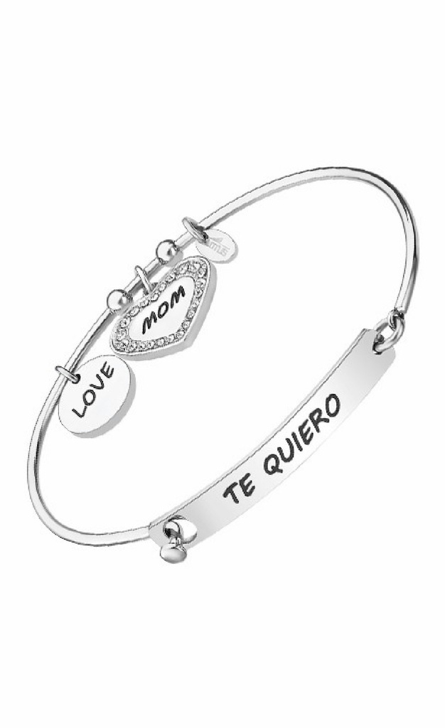Pulsera Lotus Style Te Quiero Acero Inoxidable LS2017-2/4