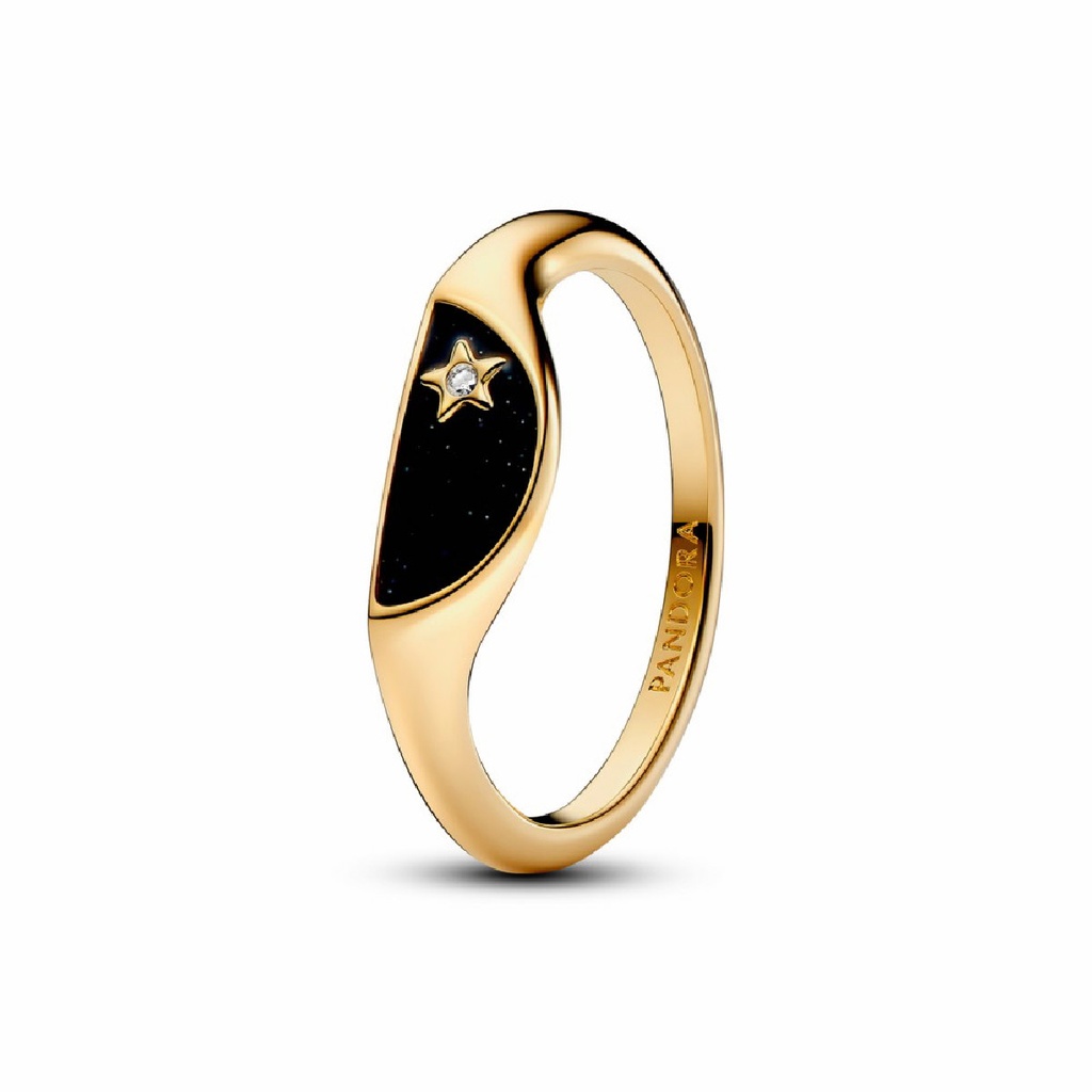 Anillo Pandora ME Mitad Sello Esmaltado 163325C01
