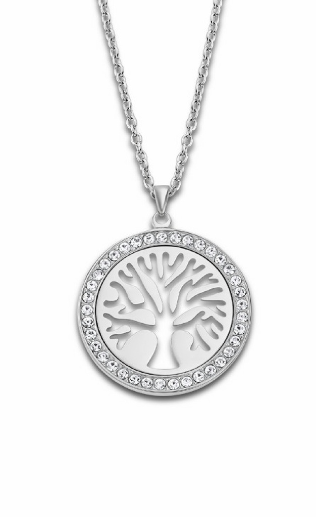 Collar Lotus Style Mujer Acero Árbol de la Vida LS2181-1/1