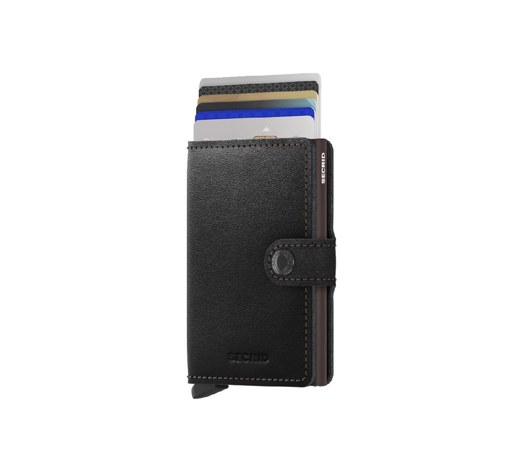 Cartera Secrid Miniwallet Original Black Brown