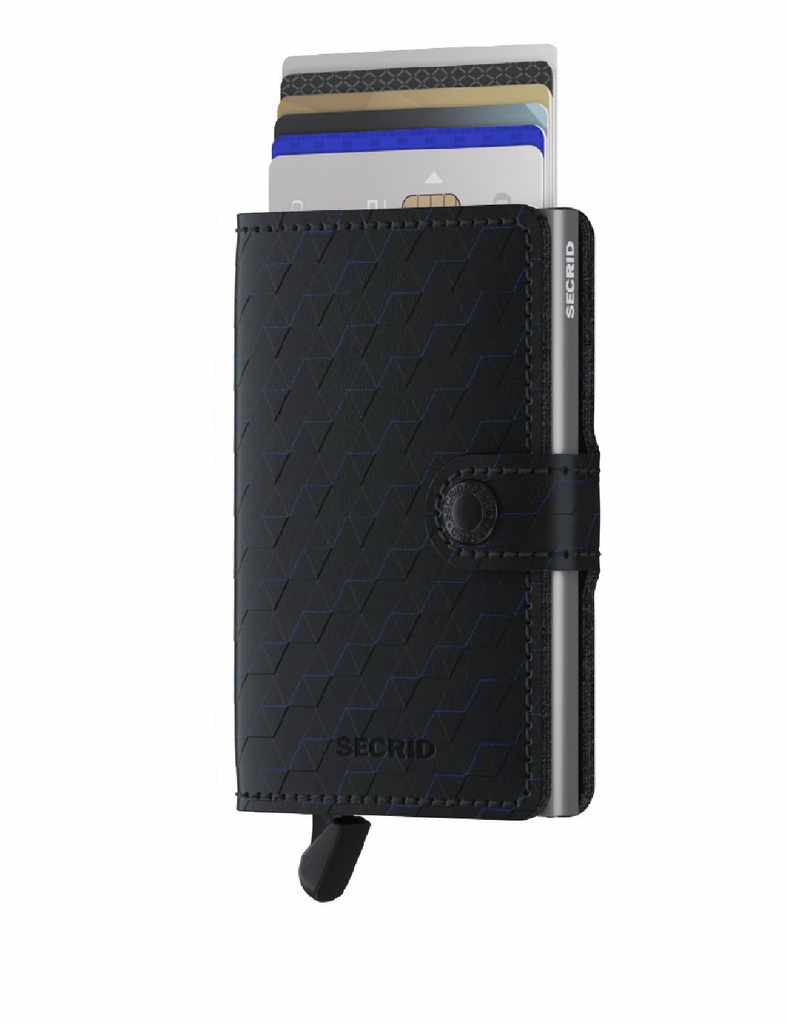 secrid miniwallet optical black titanium