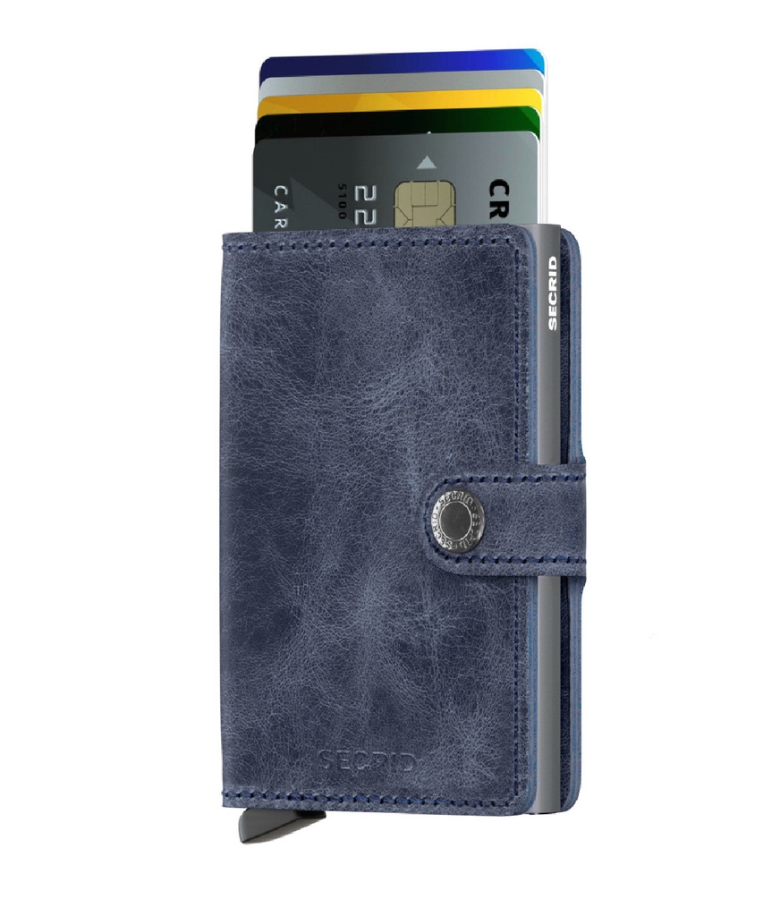 Cartera secrid Miniwallet Vintage Blue
