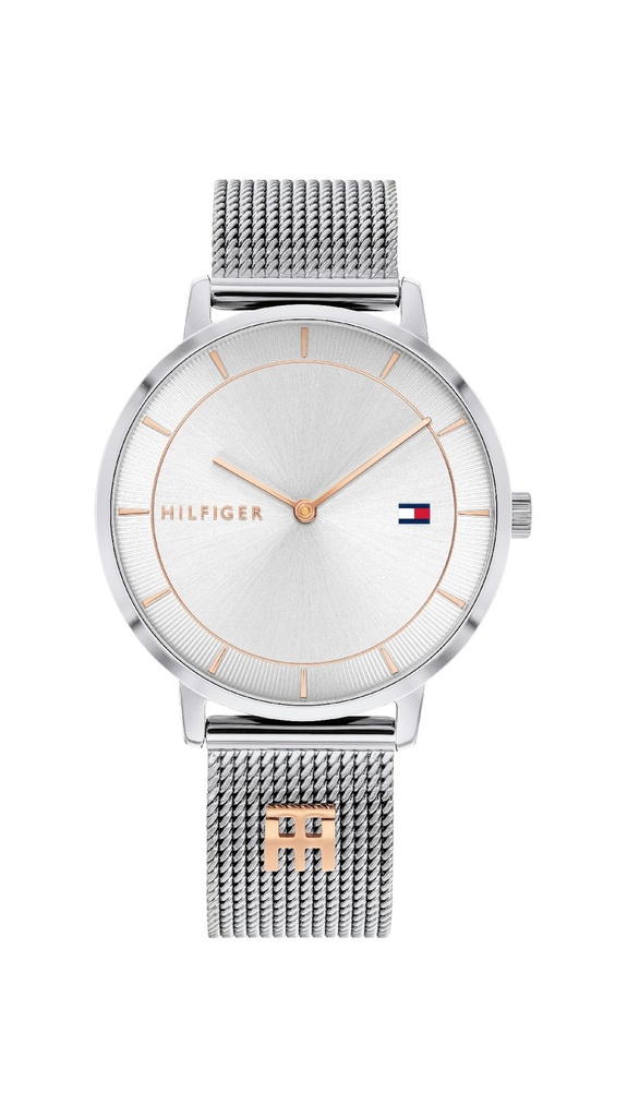 Reloj Tommy Hilfiger Mujer Tea Analógico Correa Malla Acero Inoxidable/ IP Rose 1782288