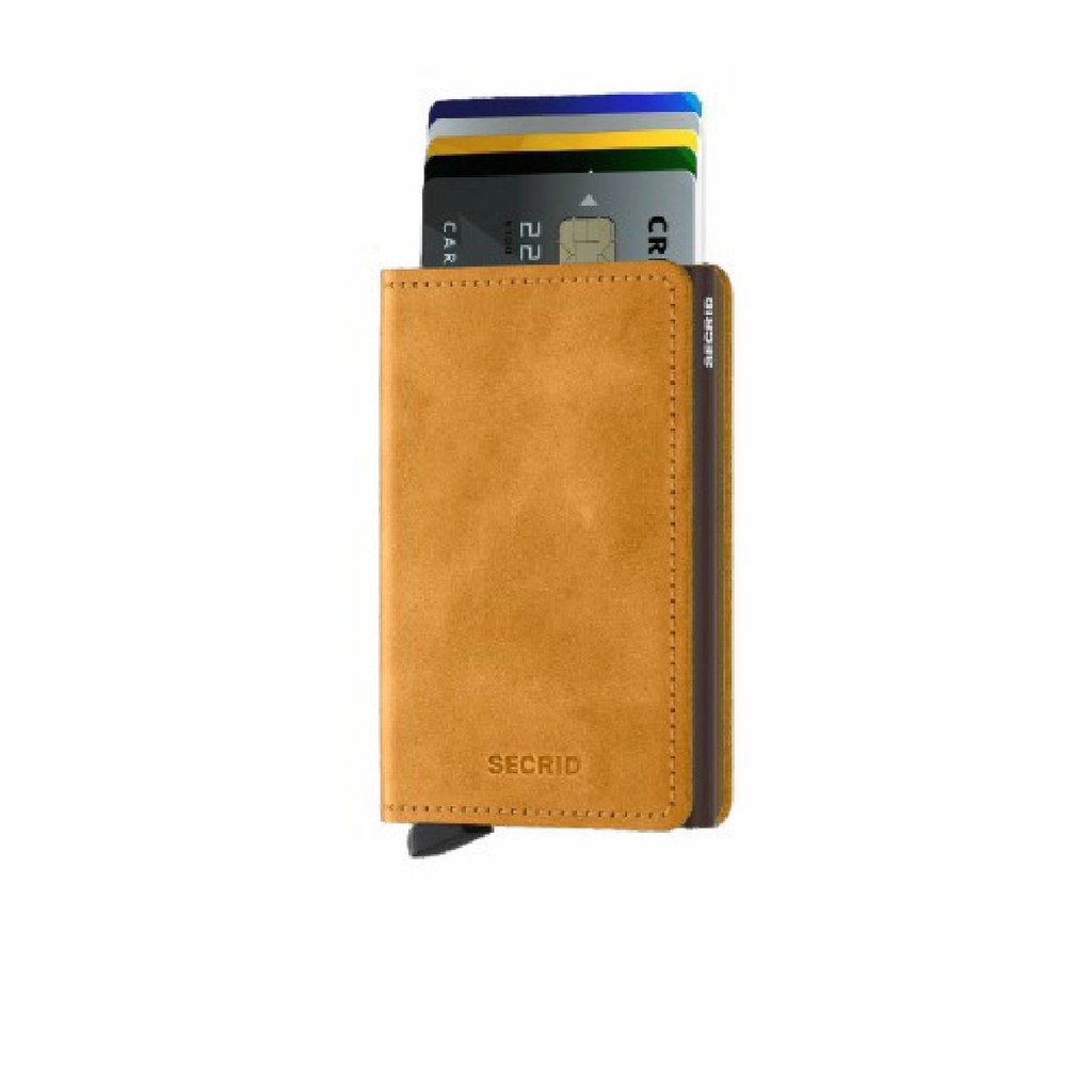 Cartera Secrid Slimwallet Vintage Ochre