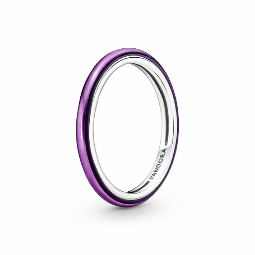 Anillo Pandora Me Esmalte Morado