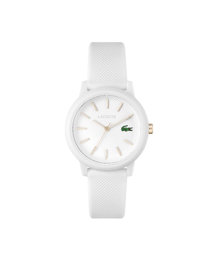 [2001211] Reloj Lacoste Mujer 12.12 Analógico Silicona Blanca 2001211
