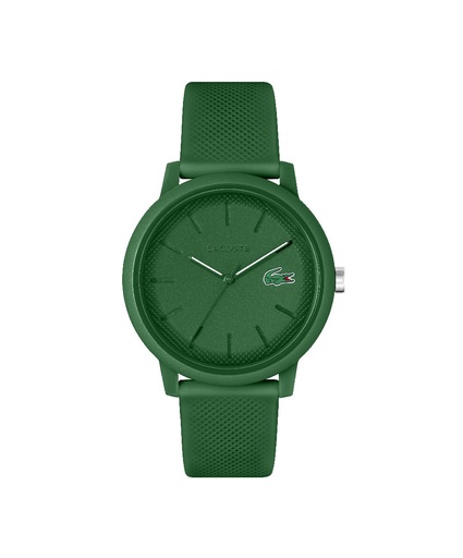 [2011170] Reloj Lacoste Unisex 12.12 Analógico Silicona Verde 2011170