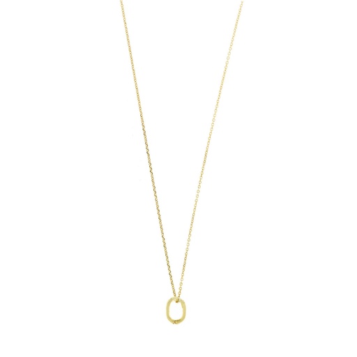 [213CH085] Charm Plata Chapado Dorado Anilla 213CH085