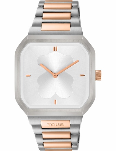 [3000137500] Reloj Tous D-Bear Platedo y Rosado Analógico Mujer 3000137500