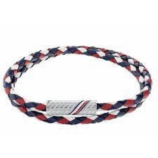 [2790472] Pulsera Tommy Hilfiger Hombre Cuero Trenzado Multicolor 2790472