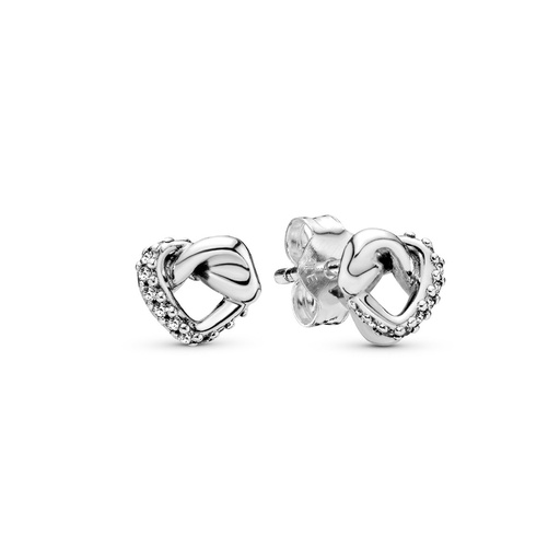 [298019CZ] Pendientes Pandora Corazones Anudados