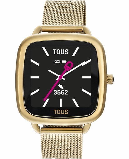 [300358083] Reloj Tous Smartwatch Mujer D-Connect Brazalete Acero IP Dorado 300358083