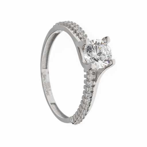 [13AN300054] Anillo Salvatore Plata con Circonitas 13AN300054