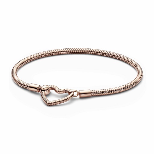 Pulsera Pandora Rose Cierre Corazón