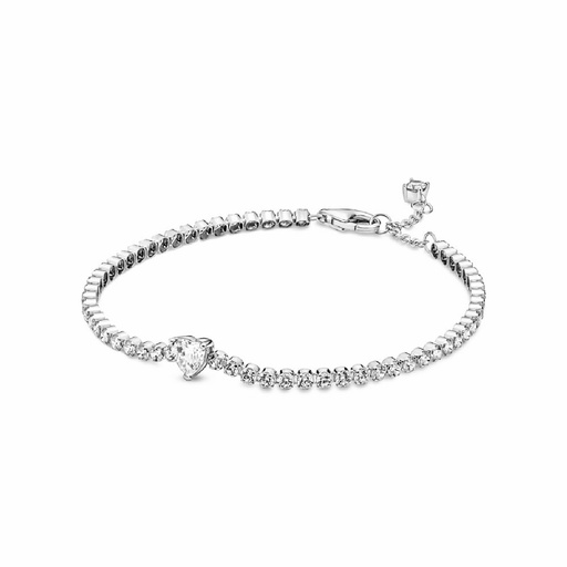 Pulsera Pandora Corazón Brillante