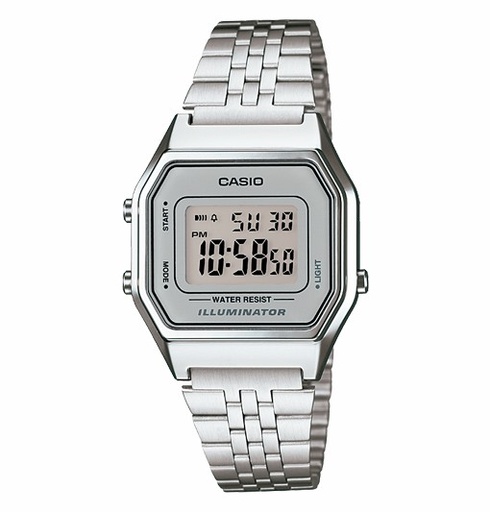 [LA680WEA-7EF] Reloj Casio Vintage Esfera Gris LA680WEA-7EF