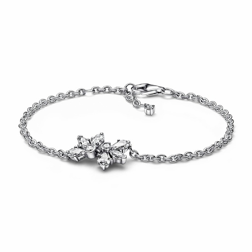 [592398C01-20] Pulsera Pandora de Eslabones Herbario Brillante 592398C01