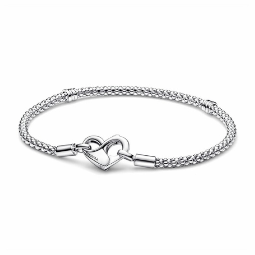 Pulsera Pandora Moments Plata Cadena Tachuelas