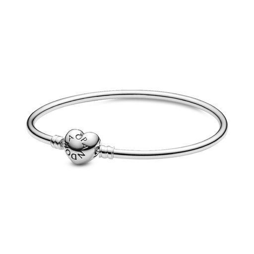 Pulsera Pandora Moments Rígida con Cierre Corazón 596268