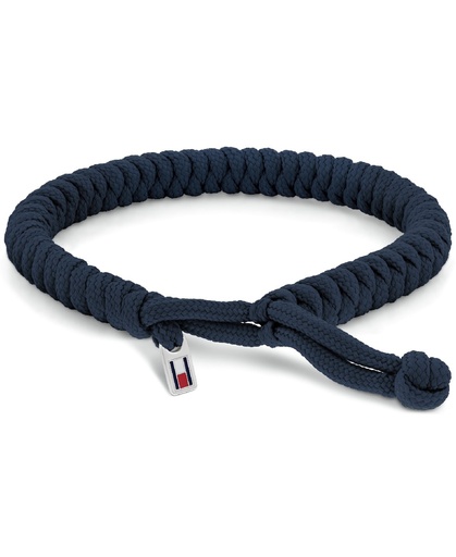 [2790592] Pulsera Tommy Hilfiger Hombre Nylon Azul y Acero 2790592