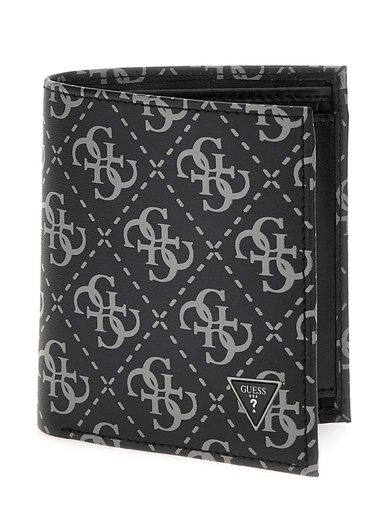 [SMVELELEA22-DAB] Cartera Guess Milano Bifold S Gris SMVELELEA22-DAB