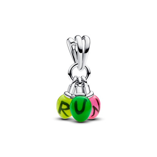 [793568C01] Charm Colgante Pandora Corre que brilla en la oscuridad de Stranger Things 