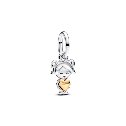 [763601C00] Charm Colgante Niña Feliz 