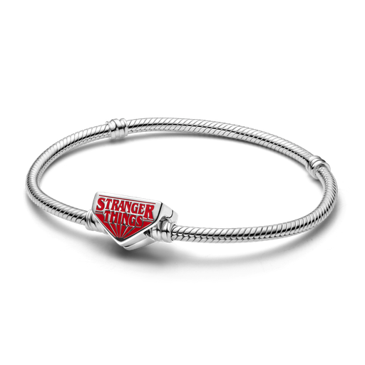 Pulsera Pandora Moments Cadena de Serpiente con Cierre de Stranger Things 