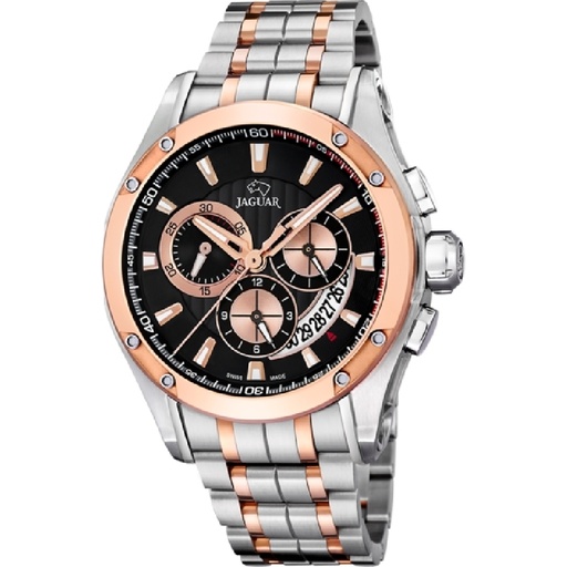 [J1035/1] Reloj Jaguar Hombre Swiss Made Acero Esfera Negra J1035/1